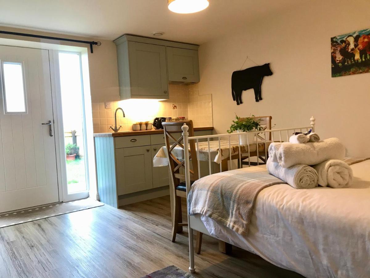 Brinsley Barn Apartment Blagdon Exterior foto